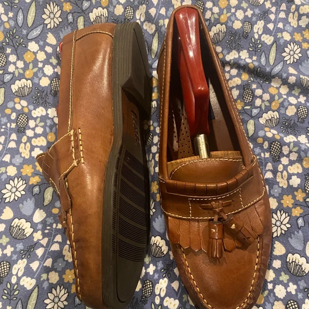 GIORGIO BRUTINI LEATHER DONALD LOAFERS